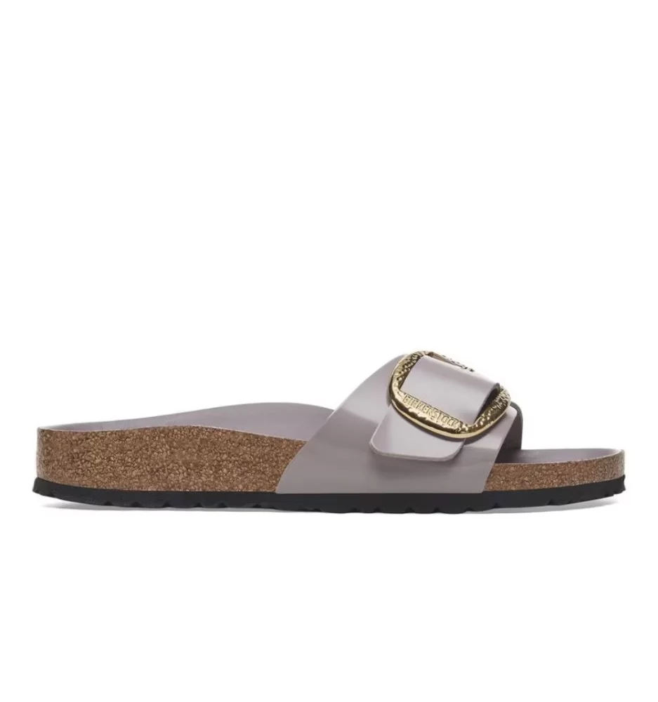 Birkenstock Ciabatta Madrid Big Buckle High Shine Faded Purple Viola 1029843