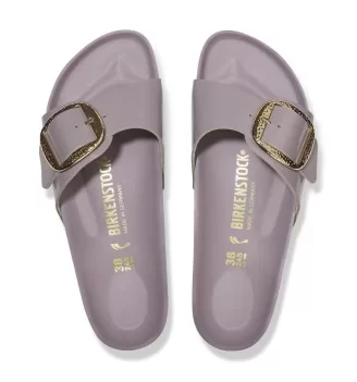 Birkenstock Ciabatta Madrid Big Buckle High Shine Faded Purple Viola | Birkenstock | 