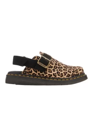 Birkenstock Sandalo Jorge II Leopard Suede Marrone 41088200