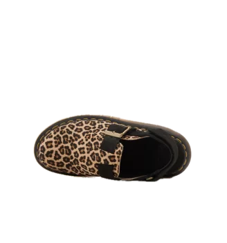 Dr Martens Sandalo Jorge II Leopard Suede Marrone | Dr Martens | 