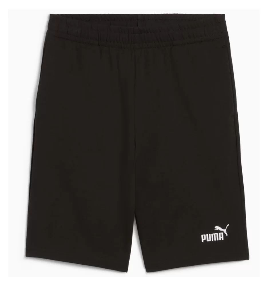 Puma Pantaloncini Essentials No.1 Logo Jersey Junior Nero 684919-01