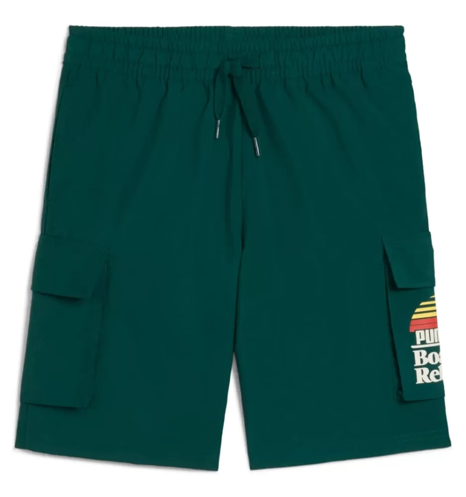 Puma Pantaloncini Cargo Mid 90s Verde Scuro 630821-60