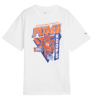 Puma T-shirt Rival Rage V Bianco 630819-02