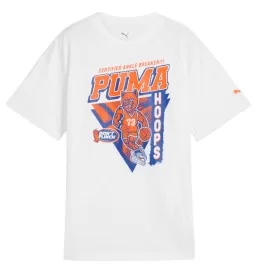 Puma T-shirt Rival Rage V Bianco 630819-02
