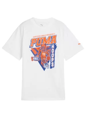 Puma T-shirt Rival Rage V Bianco 630819-02
