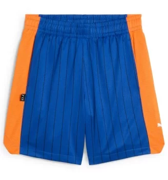 Puma Pantaloncini Rival Rage Heritage Mesh Blu 630821-45