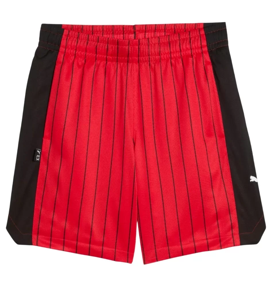 Puma Pantaloncini Rival Rage Heritage Mesh Rosso 630821-11