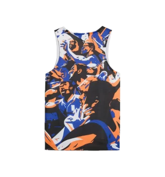 Puma Canotta Rival Rage All Over Printed Mesh Nero | Puma | 