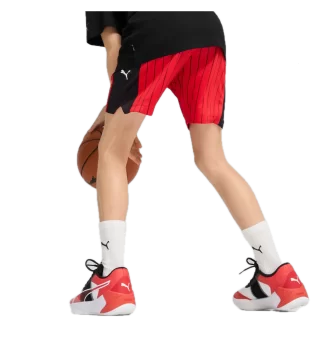 Puma Pantaloncini Rival Rage Heritage Mesh Rosso | Puma | 