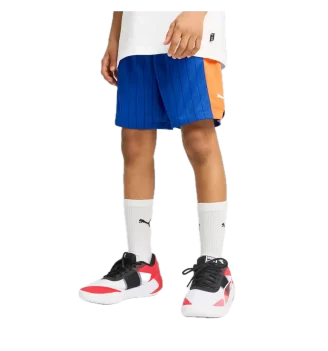 Puma Pantaloncini Rival Rage Heritage Mesh Blu | Puma | 