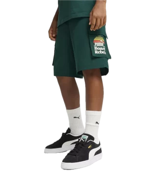 Puma Pantaloncini Cargo Mid 90s Verde Scuro | Puma | 