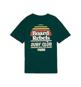 Puma T-shirt Grafica Mid 90s Verde Scuro | Puma | 
