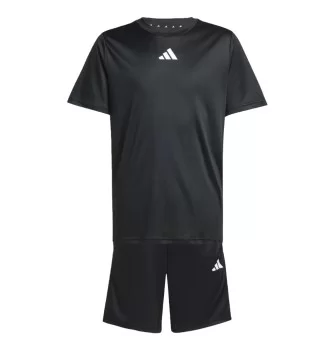 Adidas Tuta Train Essentials 3-Stripes Nero JJ1029