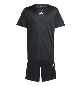 Adidas Tuta Train Essentials 3-Stripes Nero JJ1029