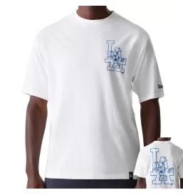 New Era T-Shirt Oversized LA Dodgers Mlb Floral Graphic Bianco 60667725