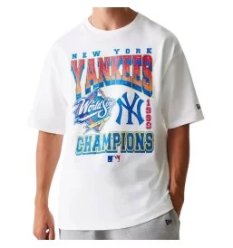 New Era T-Shirt Oversized New York Yankees Mlb World Series Bianco 60667817
