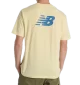 New Balance T-shirt Sport Essentials Logo Parchment Giallo | New Balance | 