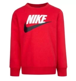 Nike Felpa Club Fleece Rosso 86G705-R0P