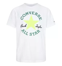 Converse T-shirt Chuck Taylor All Star Dissected Bianco 9CD483-001