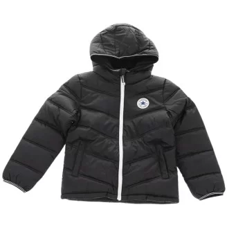 Converse Giubbotto Invernale Solid Puffer Nero 9CC918-023