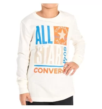Converse Maglia All Star Stackup Beige Chiaro 9CD485-W2Y