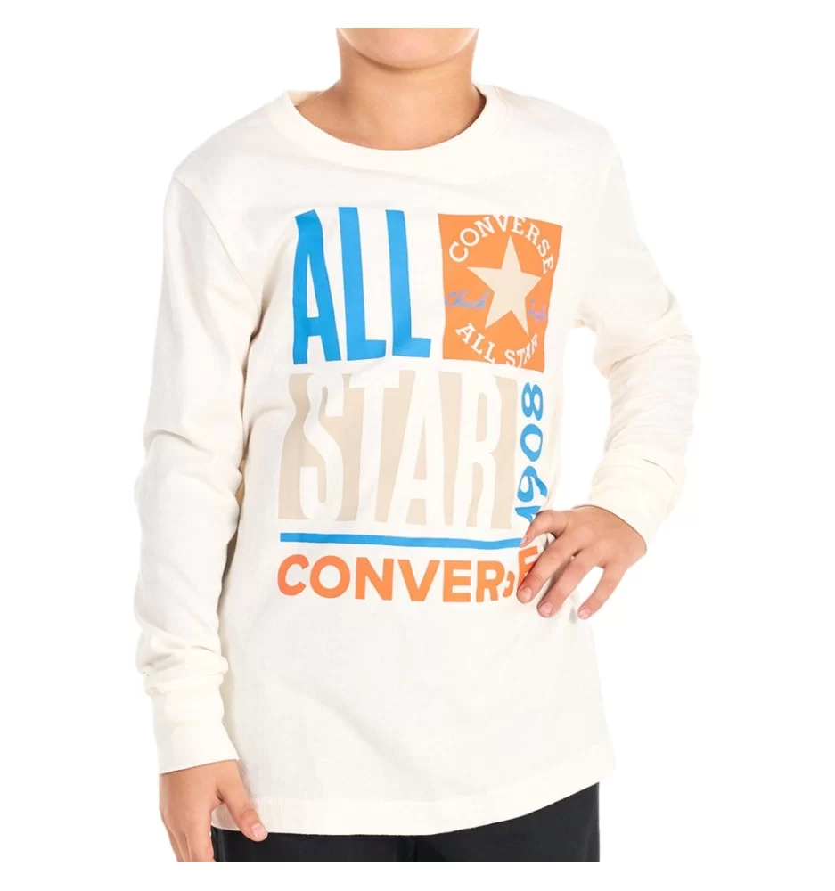 Converse Maglia All Star Stackup Beige Chiaro 9CD485-W2Y