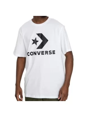 Converse T-shirt Star Chevron Go-Star Standard Big Logo Bianco | Converse | 