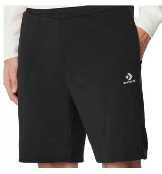 Converse Pantaloncini Star Chevron Go-To Embroidered Nero 10023875-A01