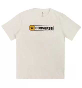 Converse T-shirt Color Vintage Bianco 10028572-A01