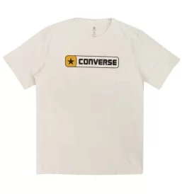 Converse T-shirt Color Vintage Bianco 10028572-A01