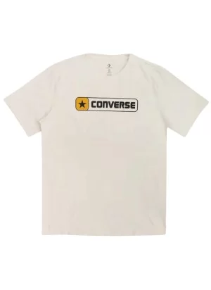 Converse T-shirt Color Vintage Bianco 10028572-A01
