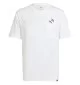 Adidas T-shirt Lounge Slides Graphic Pocket Bianco JC5282
