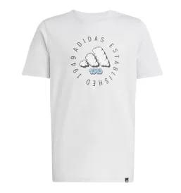 Adidas T-shirt Fun Junior Grigio Chiaro JI6687