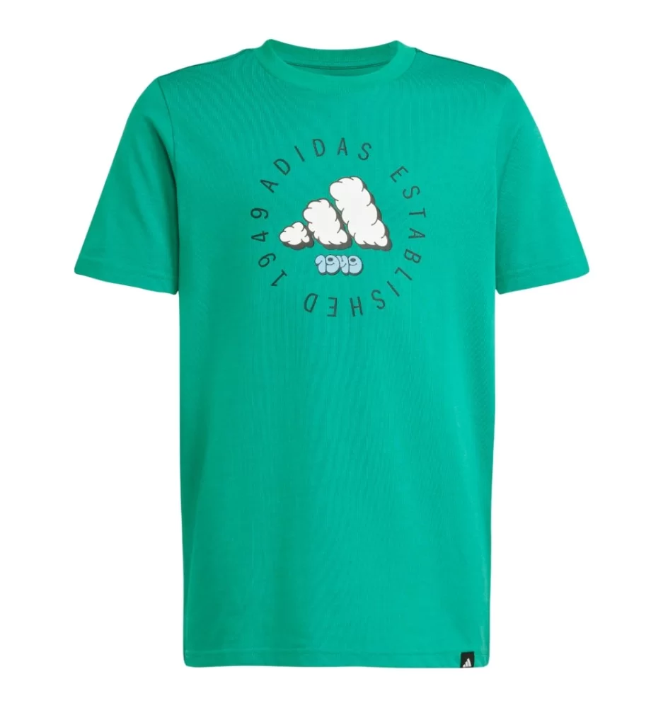 Adidas T-shirt Fun Junior Verde JI6689