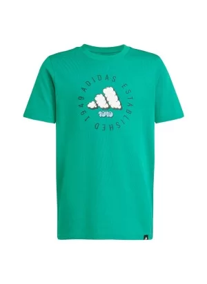 Adidas T-shirt Fun Junior Verde JI6689