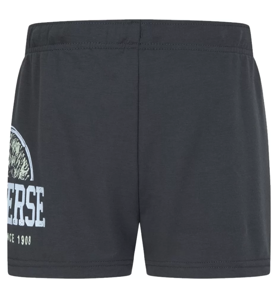 Converse Pantaloncini Graphic Knit Nero Chiaro 4CG814-GDA