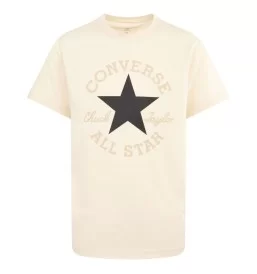Converse T-shirt Dissected Patch Chuck Taylor Bianco Giallo 9CD483-W0L