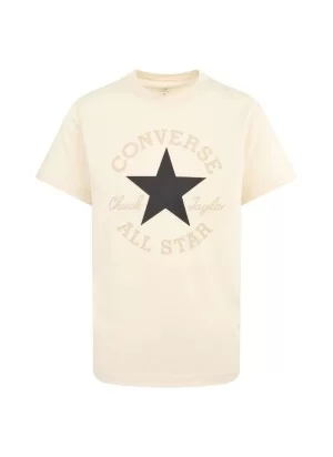 Converse T-shirt Dissected Patch Chuck Taylor Bianco Giallo 9CD483-W0L