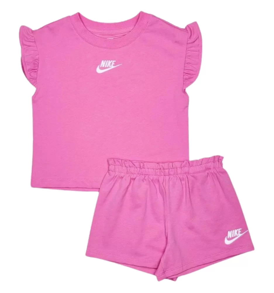 Nike Tuta Baby French Terry Rosa 16N024-AFN