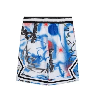 Jordan Pantaloncini Diamond Michael All Over Print Blu | Jordan | 
