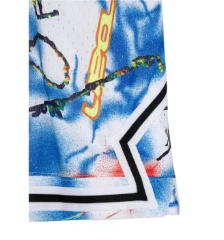 Jordan Pantaloncini Diamond Michael All Over Print Blu | Jordan | 