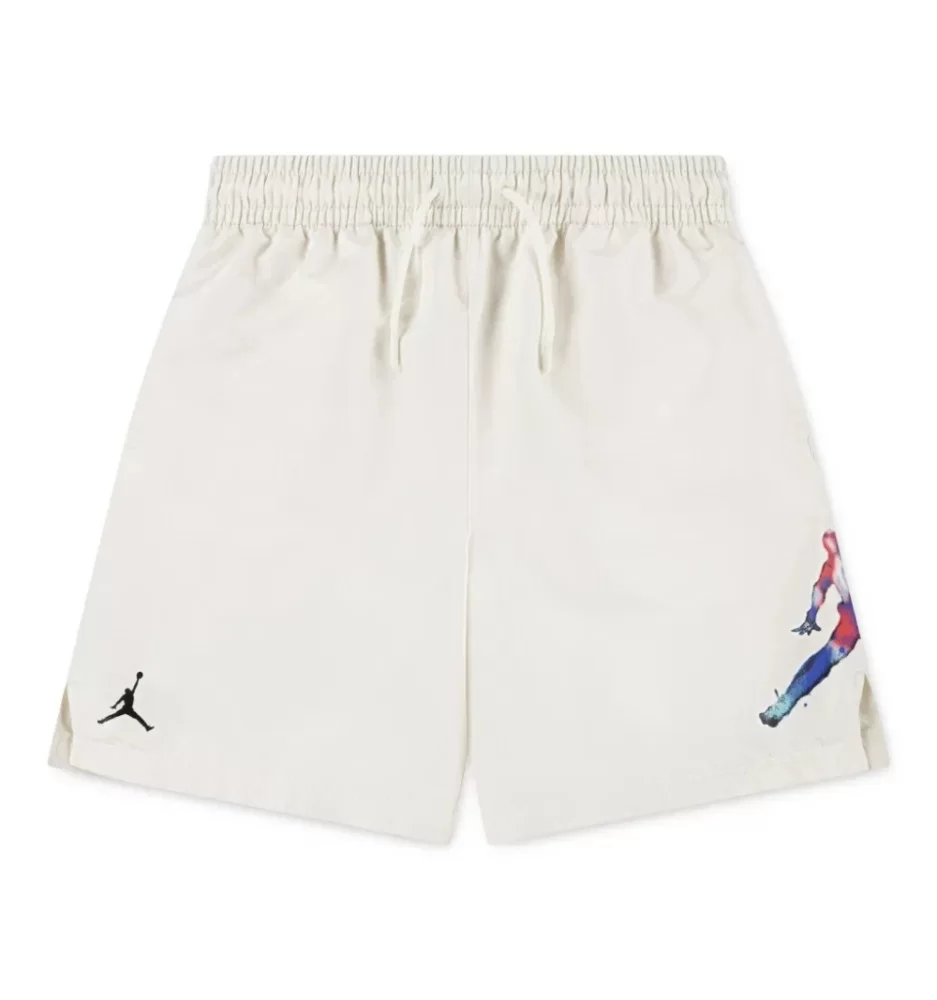 Jordan Pantaloncini Essentials Poolside Bianco 95D856-782