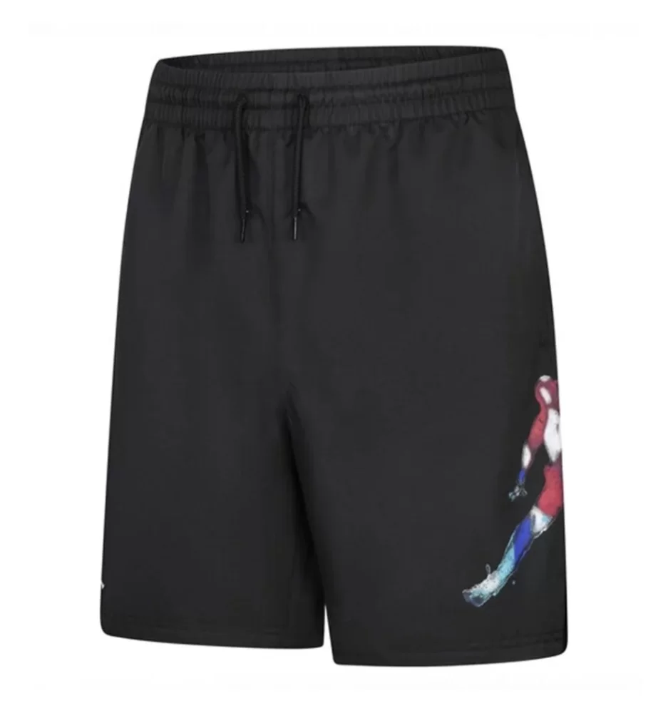 Jordan Pantaloncini Essentials Poolside Nero 95D856-023