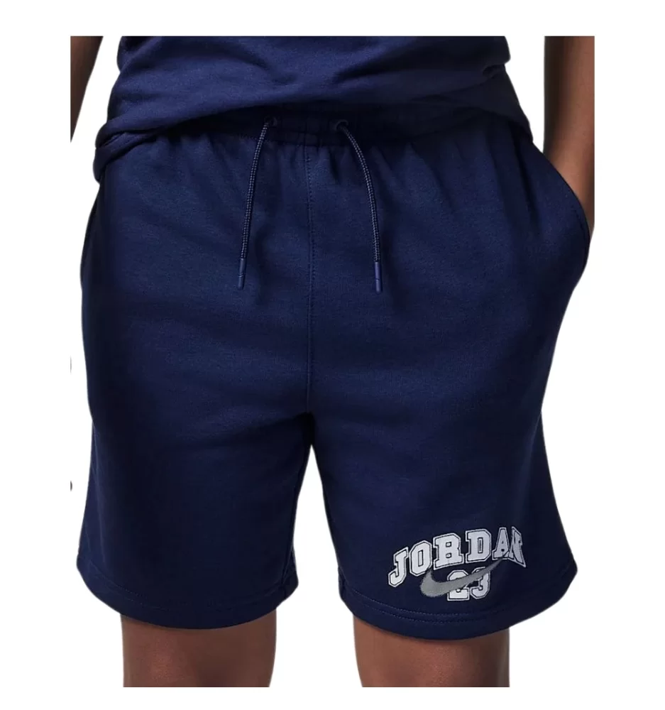 Jordan Pantaloncini Mvp French Terry Blu 95F051-U90