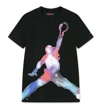 Jordan T-shirt Graphic Poolside Jumpman Nero 95D820-023