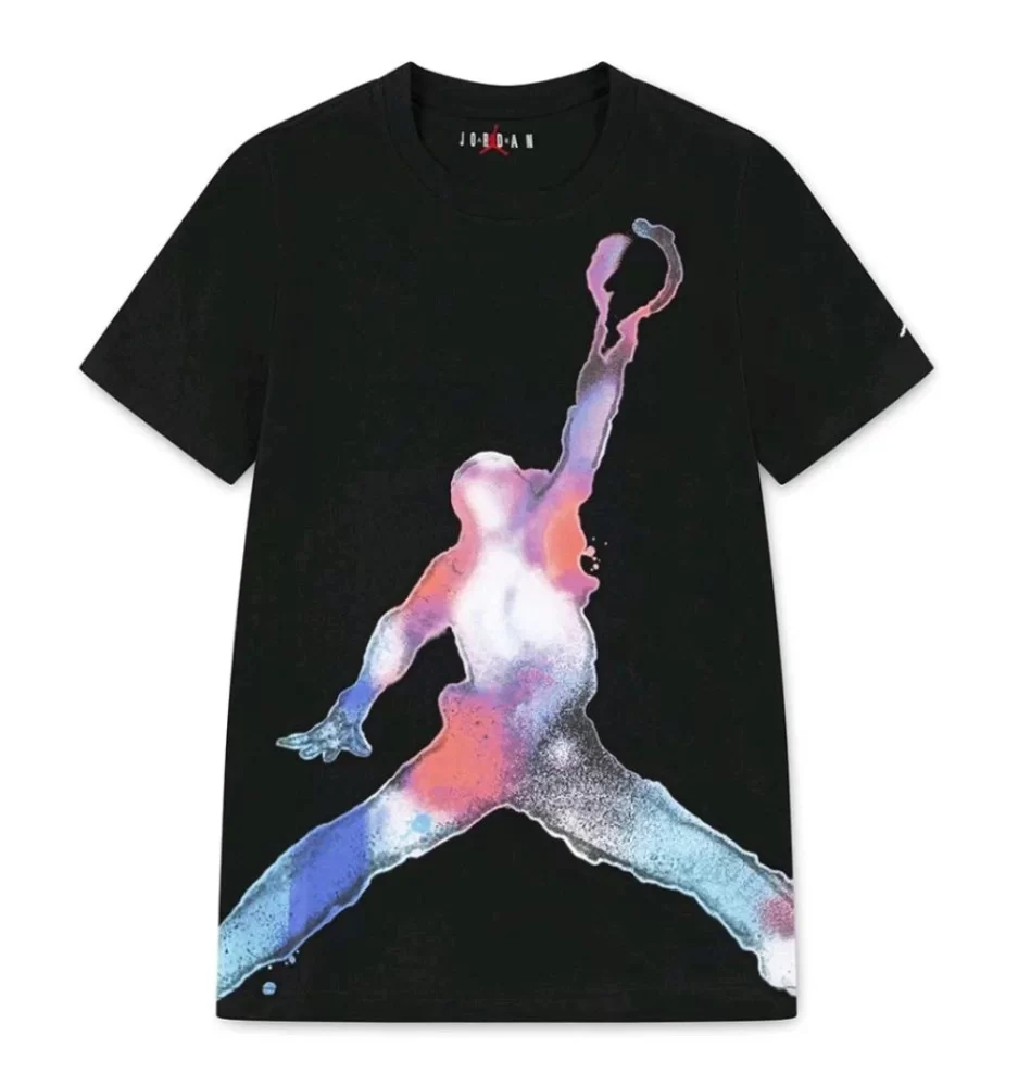 Jordan T-shirt Graphic Poolside Jumpman Nero 95D820-023