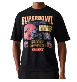 New Era T-shirt Oversized Nfl Kansas City Chiefs Super Bowl Nero 60667916