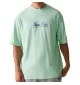 New Era T-Shirt Oversized New Era Vacation Graphic Verde | New Era | 