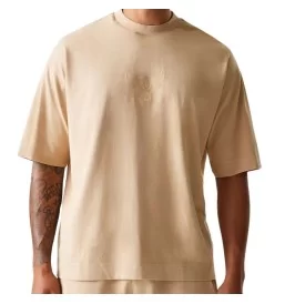 New Era T-shirt Nba Chicago Bulls Washed Beige 60667857