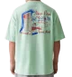 New Era T-Shirt Oversized New Era Vacation Graphic Verde 60667790